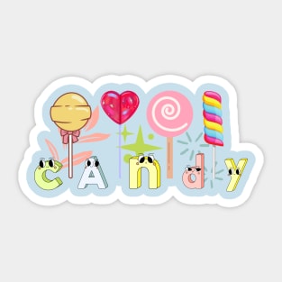 Cute Candy Sticker